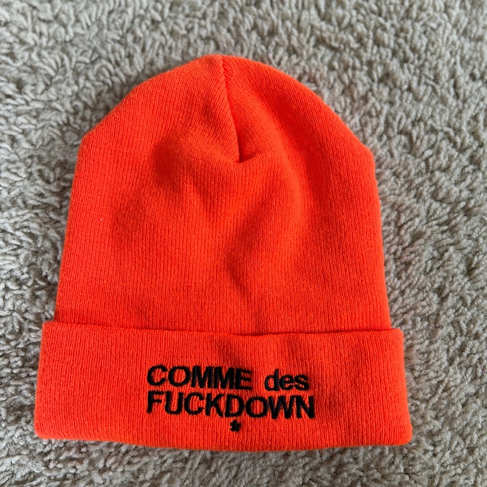 Kids Orange Beanie